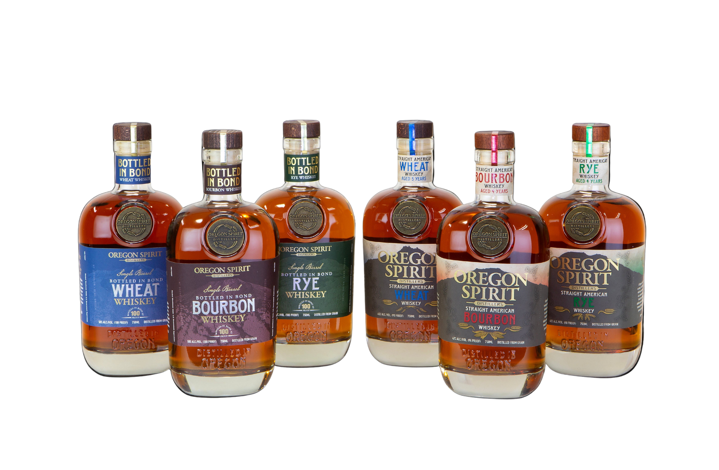 Oregon Spirit Small Batch and Bottled in Bond 6 pack