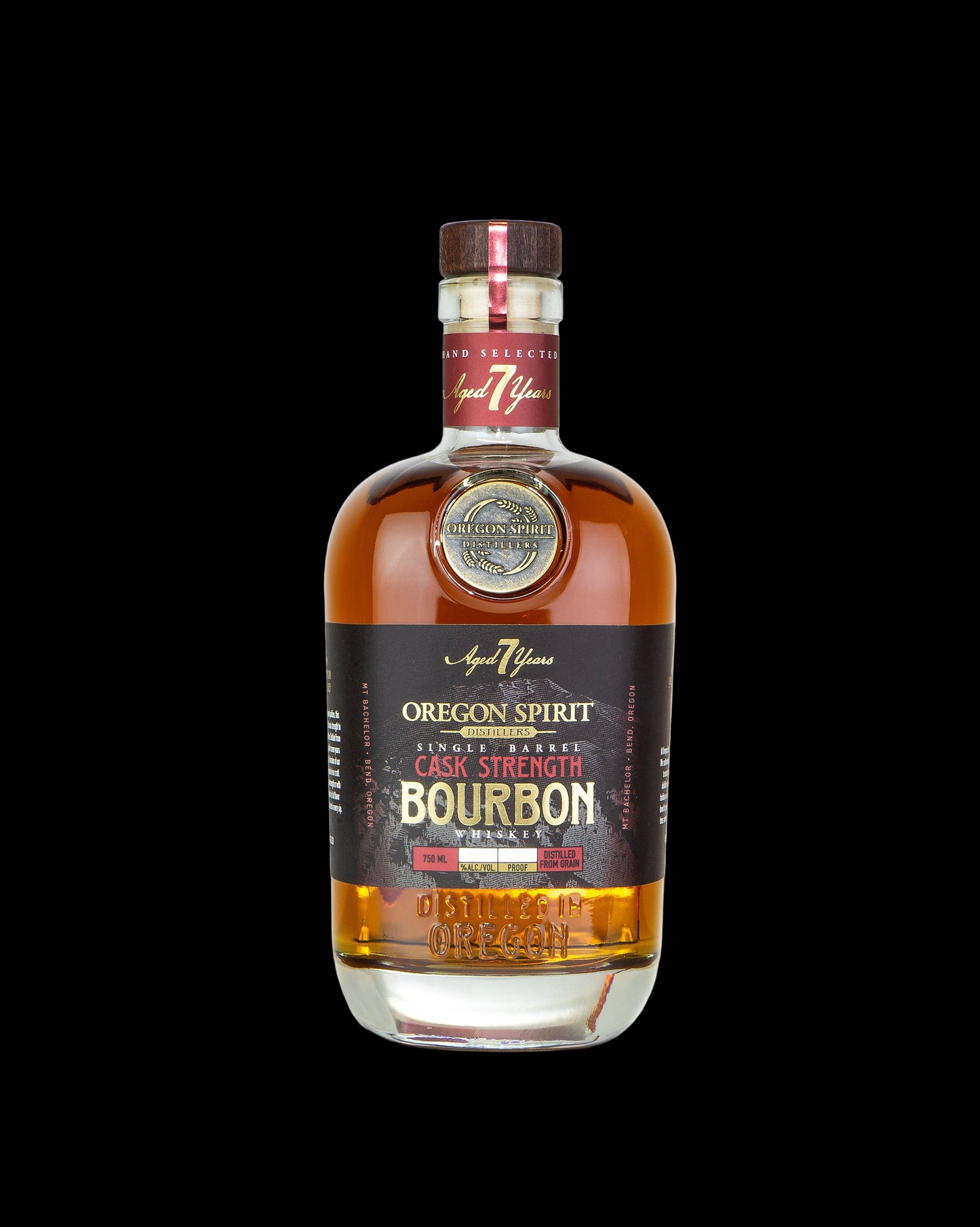 Oregon Spirit 7 year Bourbon Cask Strength