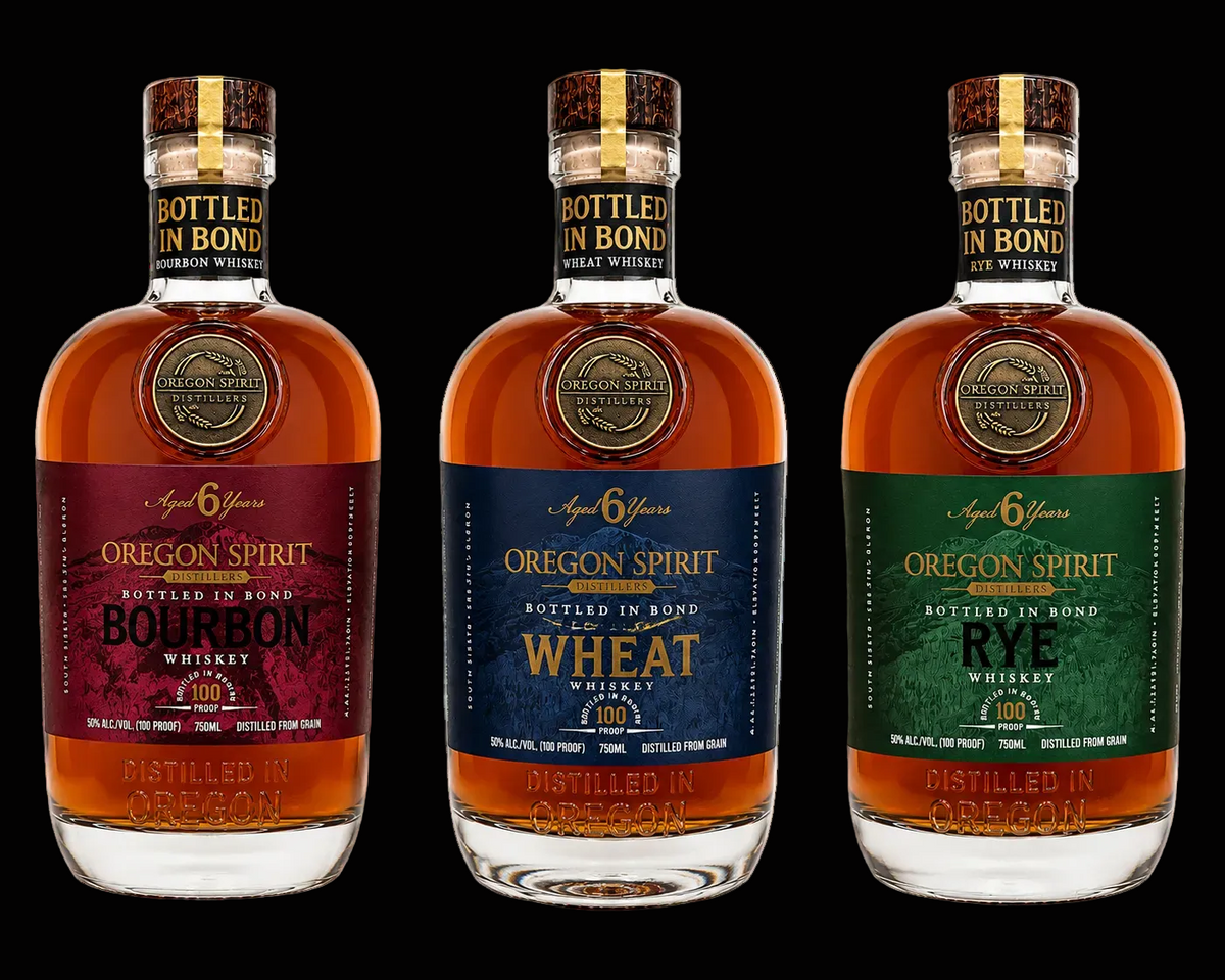 Bonded Trio: 6-Year BIB Bourbon, Wheat, and Rye