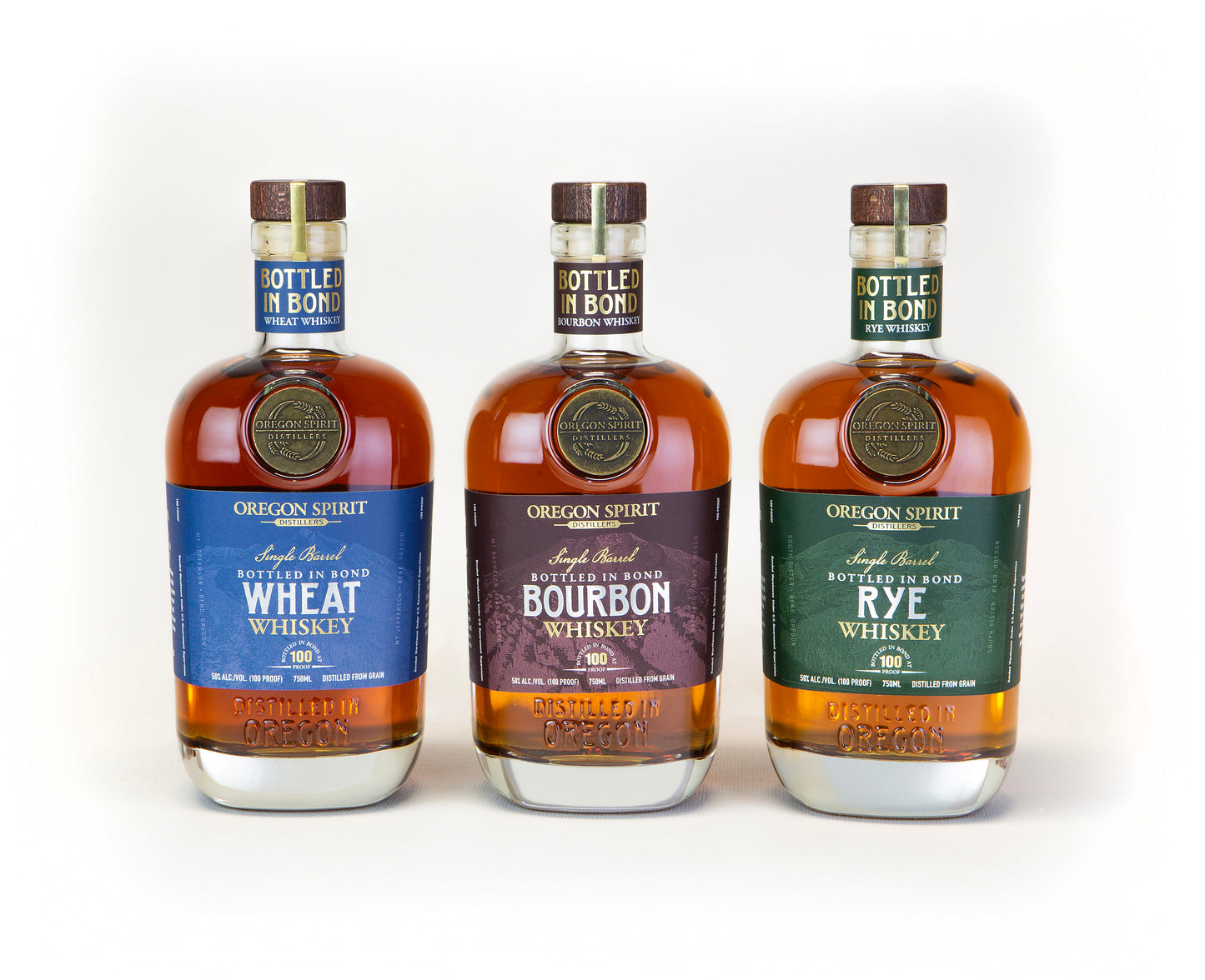 Oregon Spirit Bottled in Bond Trio