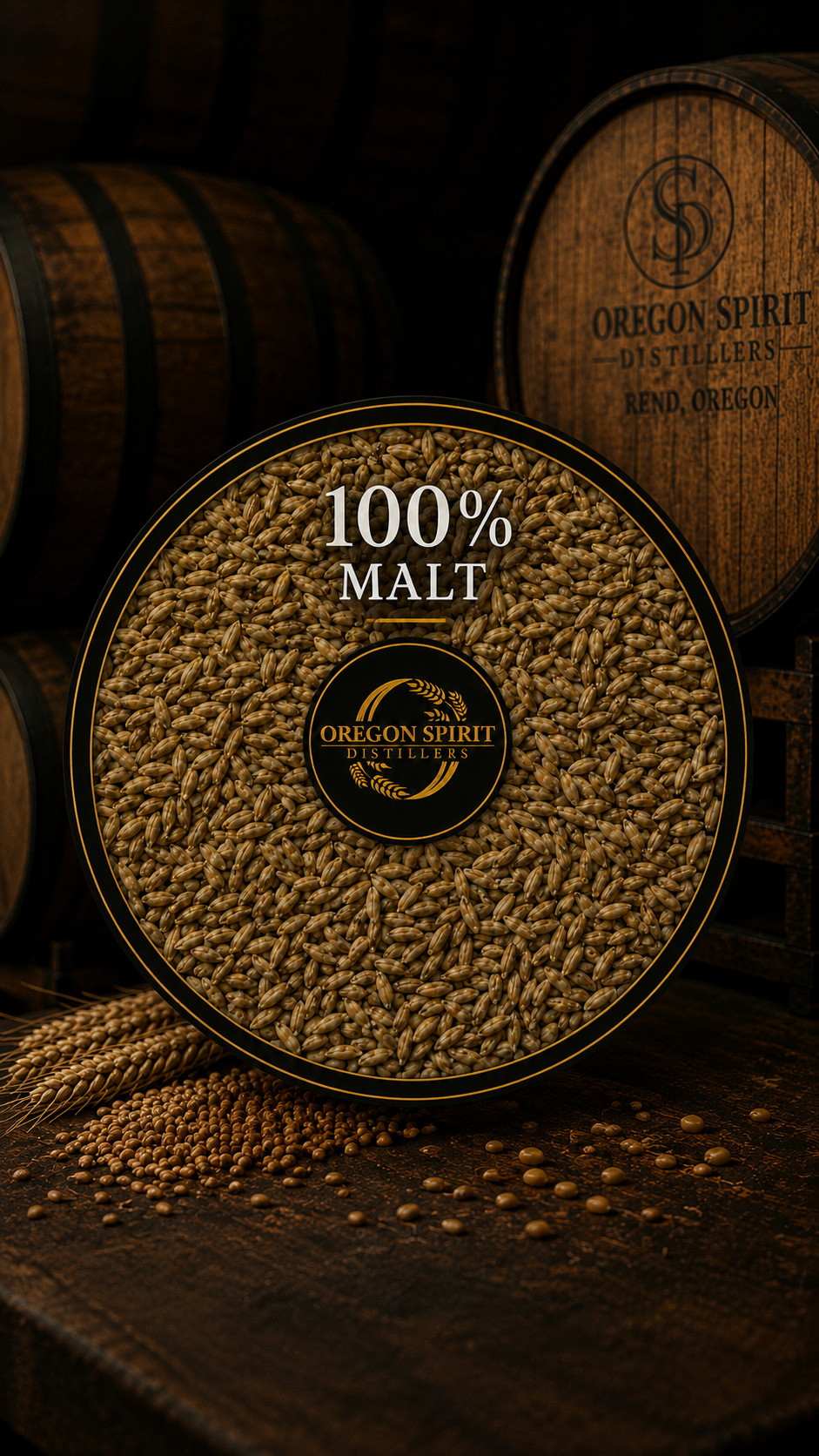 Oregon Spirit American Single Malt Whiskey