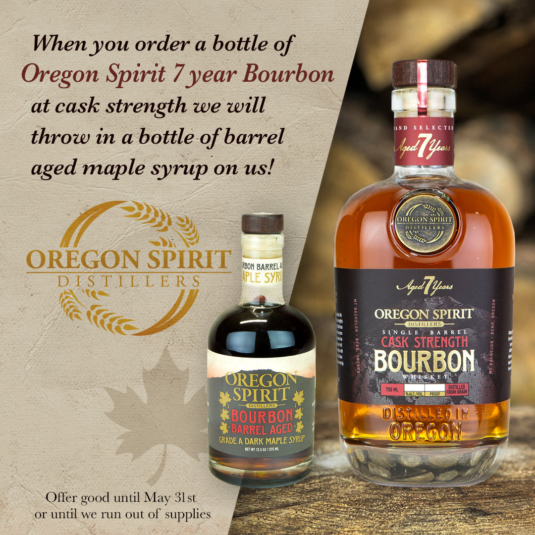 Oregon Spirit 7 year Bourbon Cask Strength