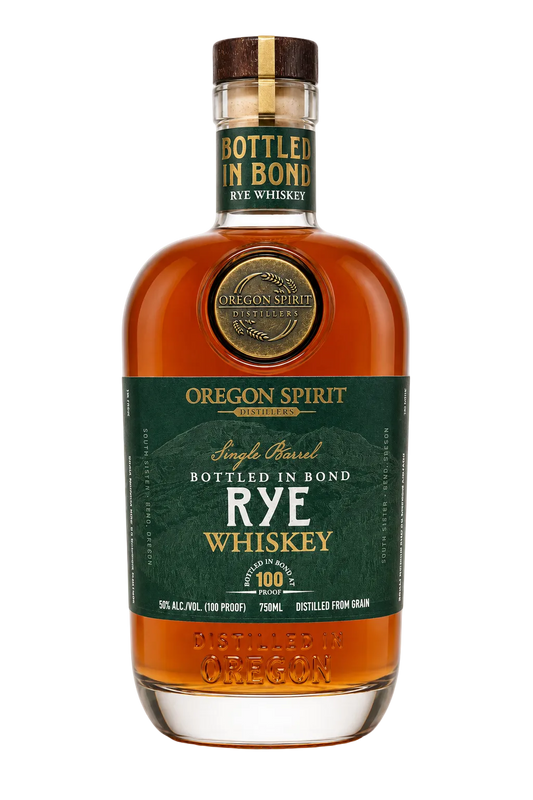 Oregon Spirit Rye Bottled in Bond