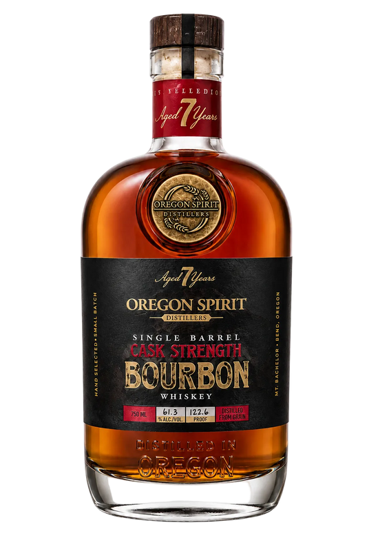 Oregon Spirit 7 year Bourbon Cask Strength