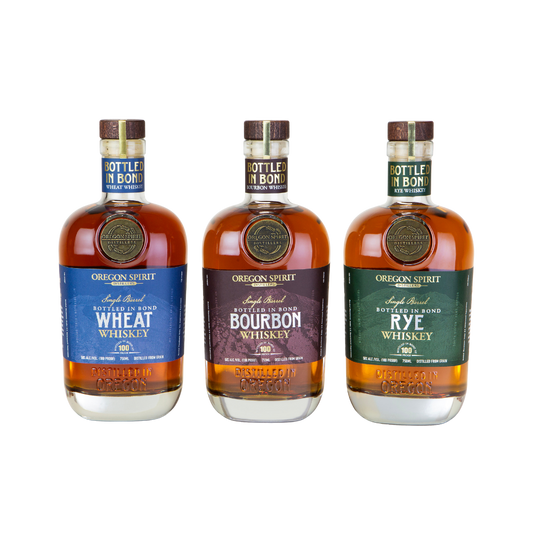 Oregon Spirit Bottled in Bond Trio