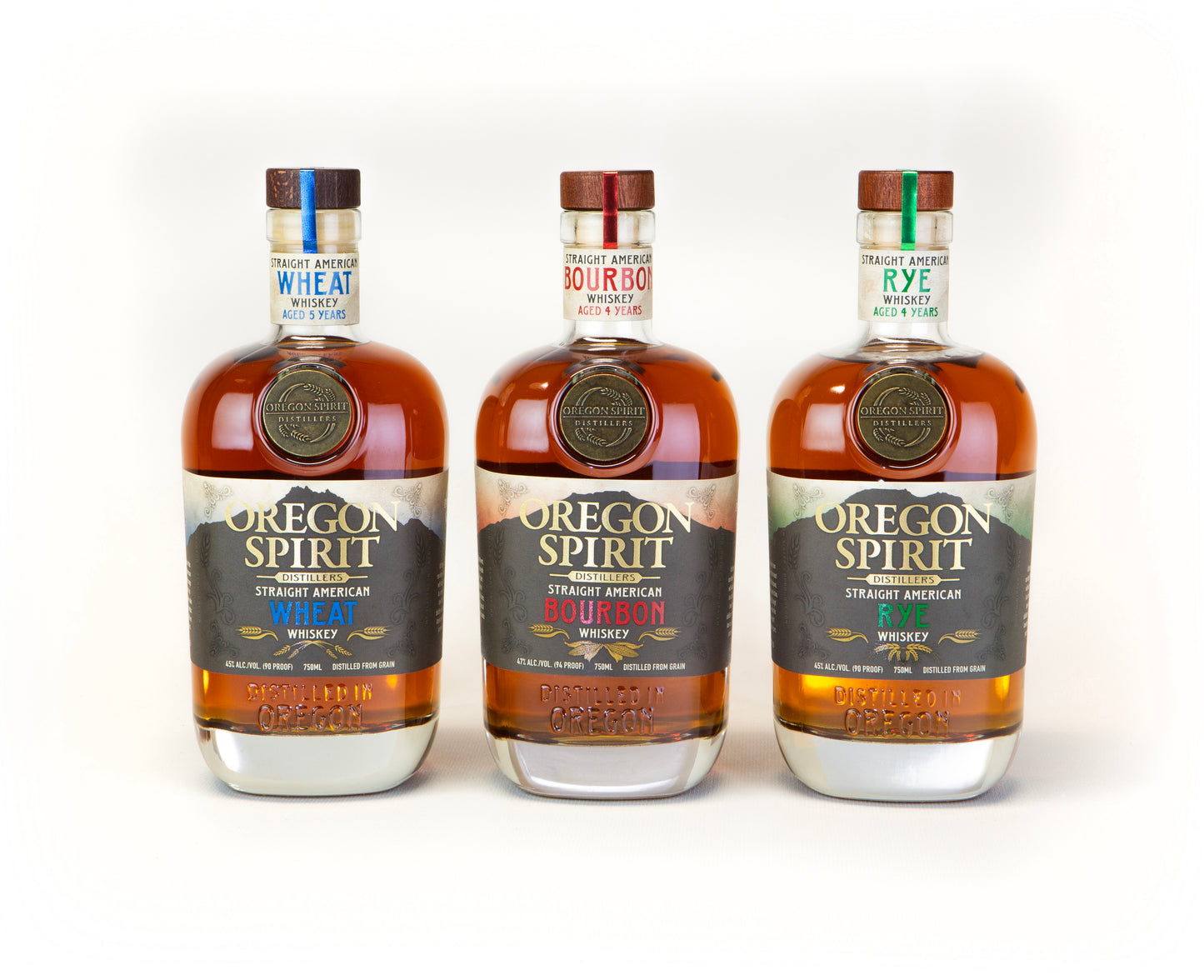 Oregon Spirit Small Batch Straight Trio