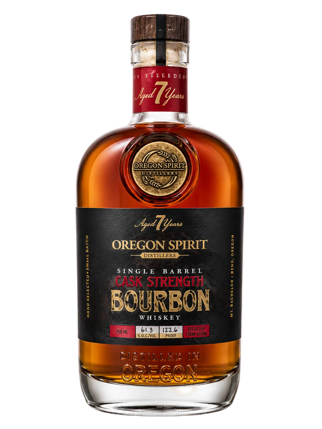 Oregon Spirit 7 year Bourbon Cask Strength