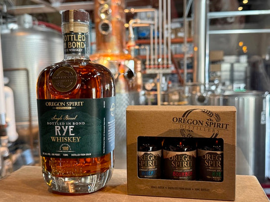 Oregon Spirit Rye Bottled in Bond - Get a Mini Pack on us!