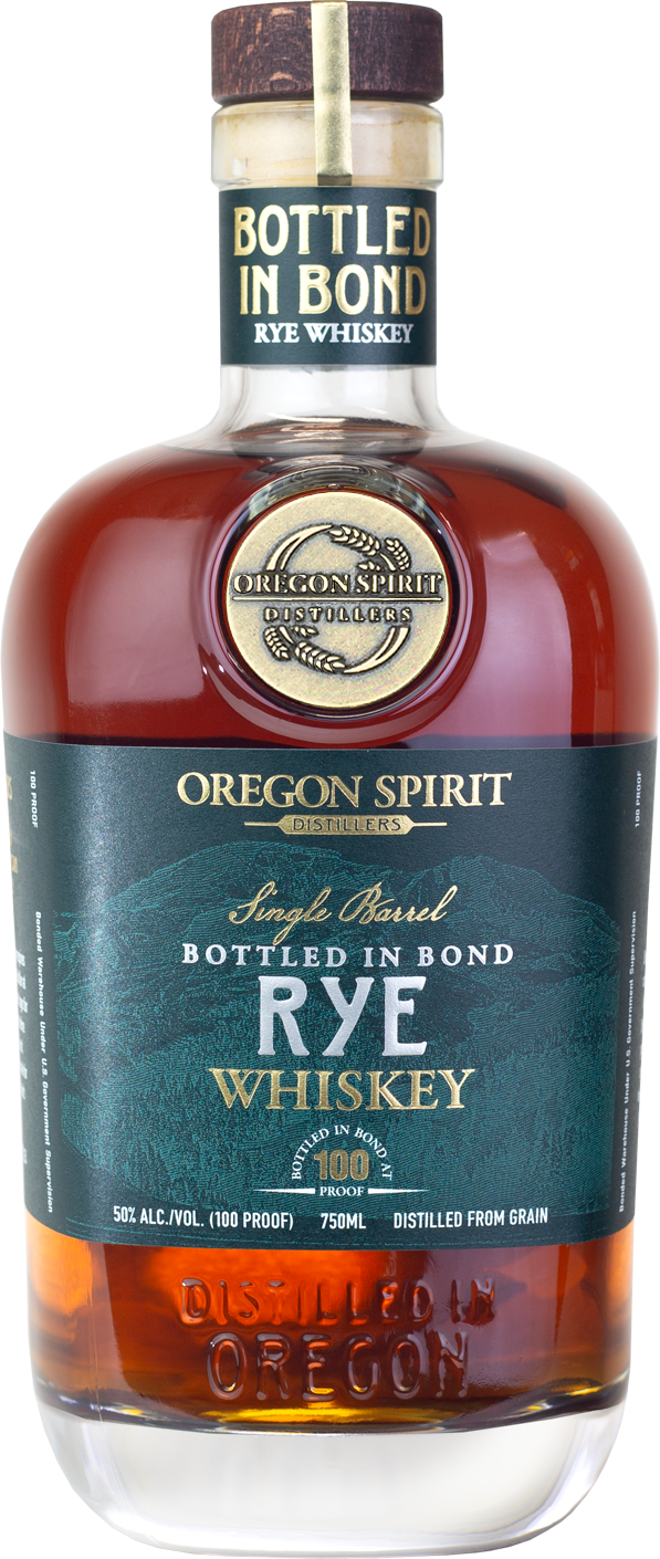 Oregon Spirit Rye Bottled in Bond