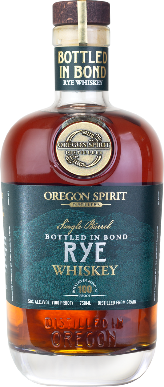 Oregon Spirit Rye Bottled in Bond