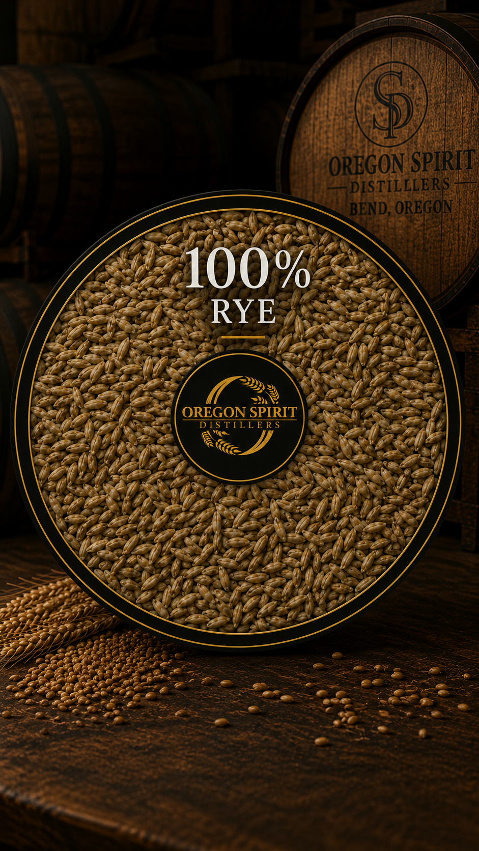 Oregon Spirit Rye Bottled in Bond