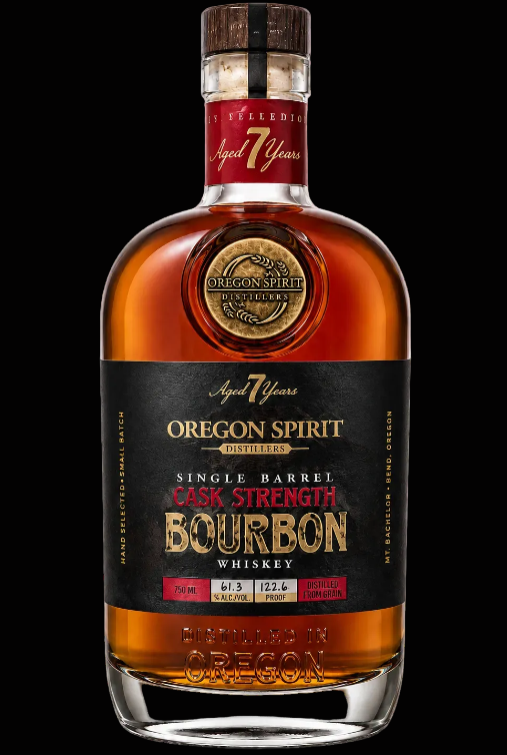 Oregon Spirit 7 year Bourbon Cask Strength