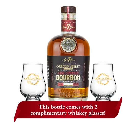Oregon Spirit 7 year Bourbon Cask Strength