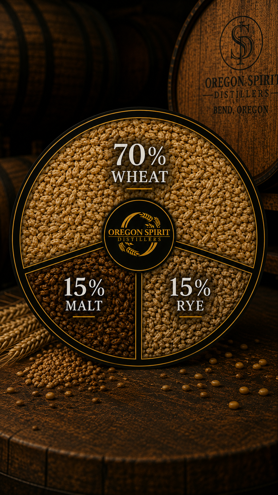 Oregon Spirit Wheat Bottled in Bond
