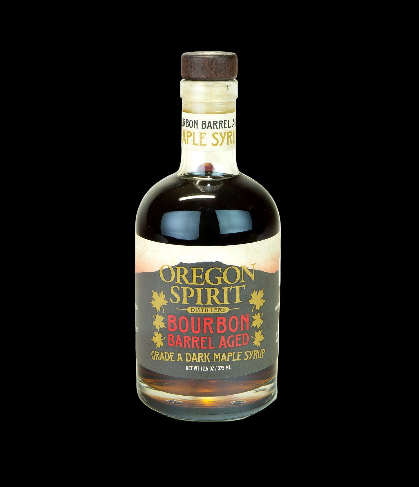 Oregon Spirit Bourbon Barrel Aged Maple Syrup