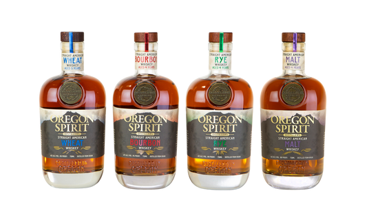 Oregon Spirit Straight Whiskey 4 pack