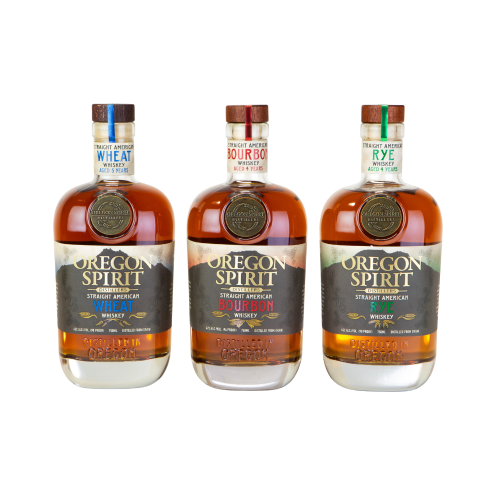 Oregon Spirit Small Batch Straight Trio